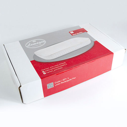 90085-421L Блюдо сервировочное для подачи керамика 36,5х20,5х7 LR (х8) - Mayer&boch фото 2