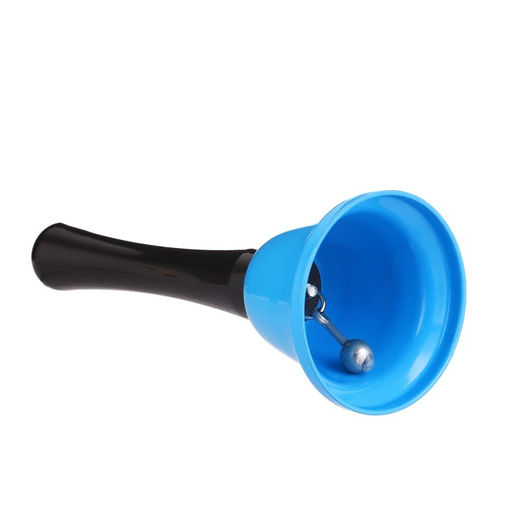 Колокольчик настольный, голубой, 12.5×5.2 см