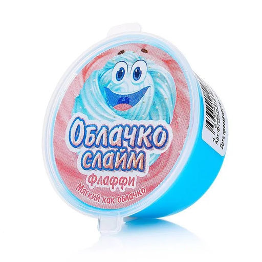 Цена за 2 шт.Слайм "Облачко" 37гр., цвет в ассорт., РОССИЯ