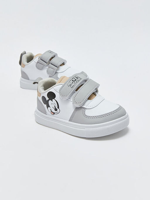 Mickey Mouse Bask?l? Erkek Bebek Spor Ayakkab? - Waikiki фото 2