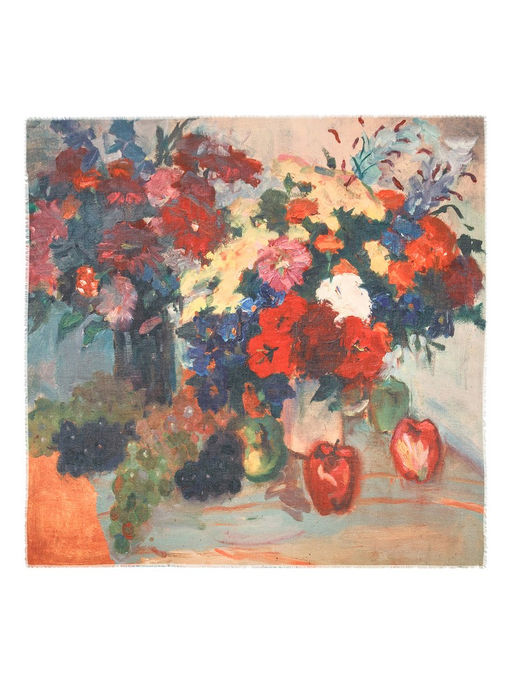 Платок жен. виск+шерсть 130х130 LG33-947-15