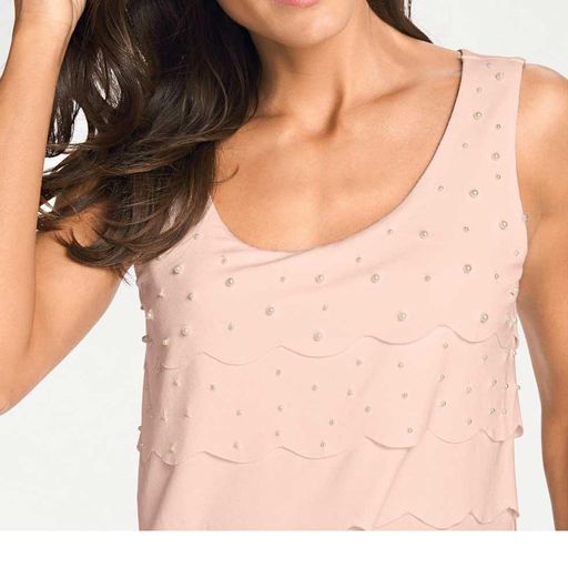 Топ, розовый - Ashley brooke фото 5