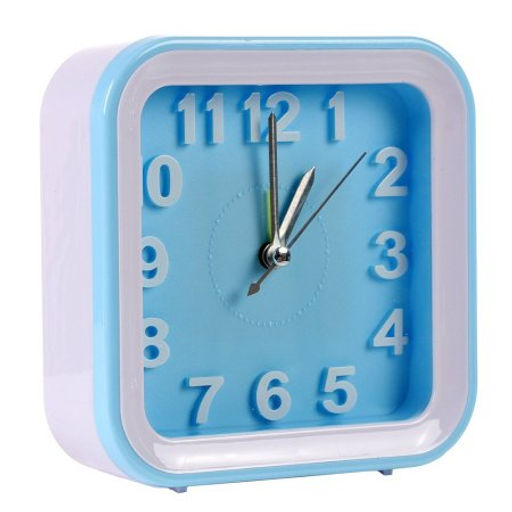 Будильник 13 см / XD075 /уп 60/ плавный ход/ микс - ГалеонТрейд фото 2