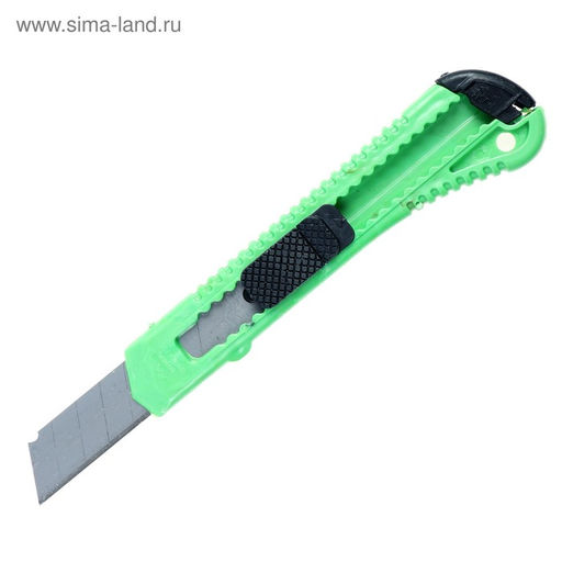 Набор из 12 штук, нож канцелярский, 18 мм, пластиковый фиксатор, CALLIGRATA, в блистере  фото 2