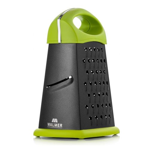 Терка четырёхгранная с покрытием non-stick Walmer Vegan, цвет зеленый  фото 3