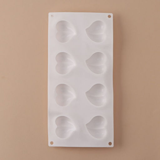 Форма для муссовых десертов и выпечки Рандеву, 30?14.4?2 см, 8 ячеек (4.9?4.4 см), силикон, белая