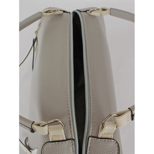 Сумка женская искусственная кожа ADEL-194/1в/ММ, 1отд плечевой ремень, серый/беж св флотер 259830 - Adelia фото 3