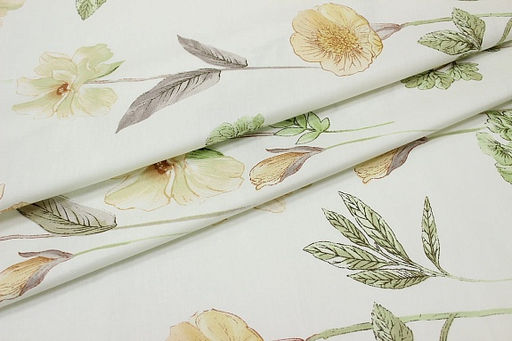 Сатин Грациозность, ш.2.35м, хлопок-100%, 110гр/м.кв - Купава фото 4