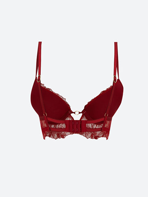 Balenli Dolgulu Dantelli Fantezi Ti??rt S?tyen