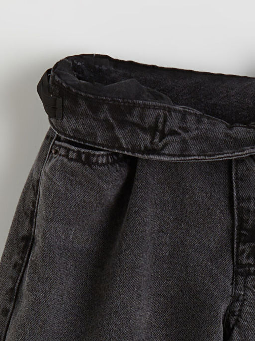 Barrel Fit K?z ?ocuk Jean Pantolon