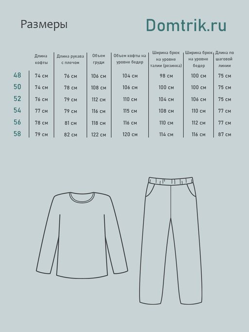 Пижама мужская кулирка "Новогодняя сказка"