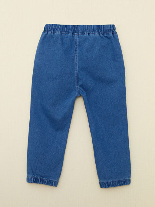 Beli Lastikli Basic Erkek Bebek Jean Pantolon - Waikiki фото 2