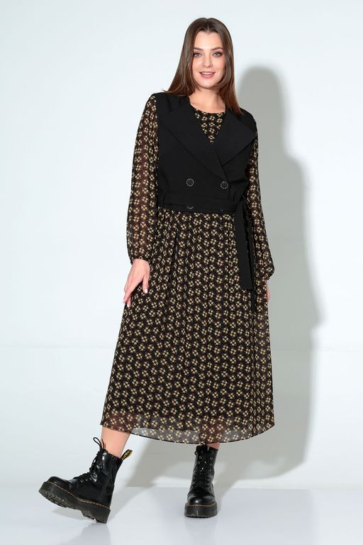 Костюм Liona Style 813 мелкие цветы