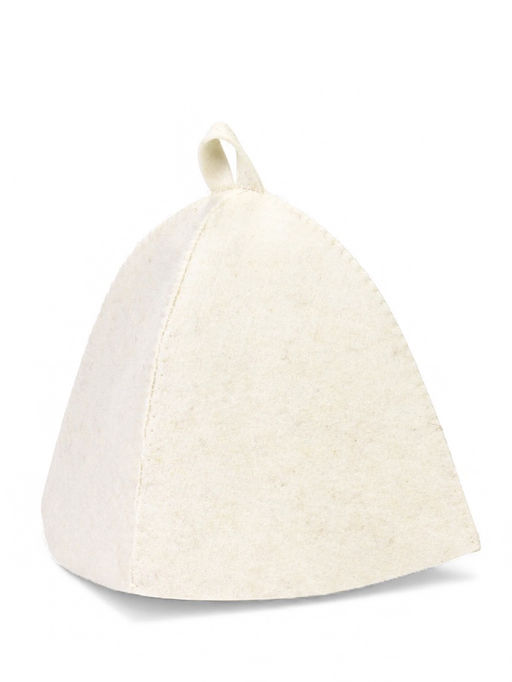 Шапка для бани и сауны Крепкий мужик, полиэфир, шерсть