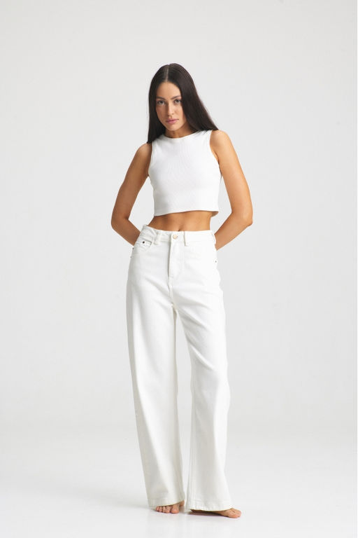 Джинсы BAGGY White