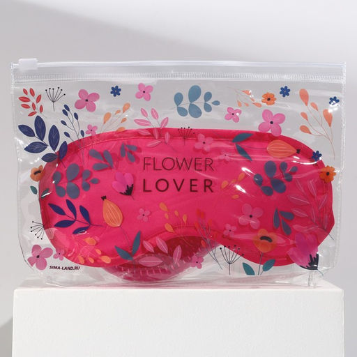 Набор Flower Lover, косметичка, маска для сна и расчёска - Simaland фото 9