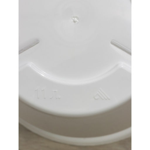 Горшок для цветов с поддоном «Альтернатива. Афина», 11 л, пластиковый, белый