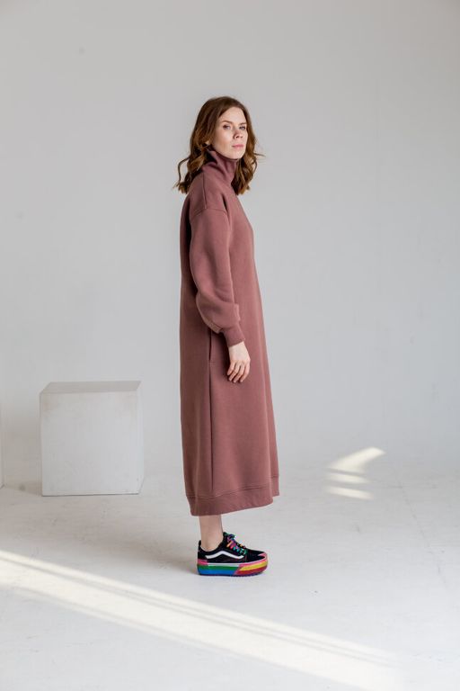 Платье футер 3х нитка с НАЧЁСОМ - Knitka wear фото 4