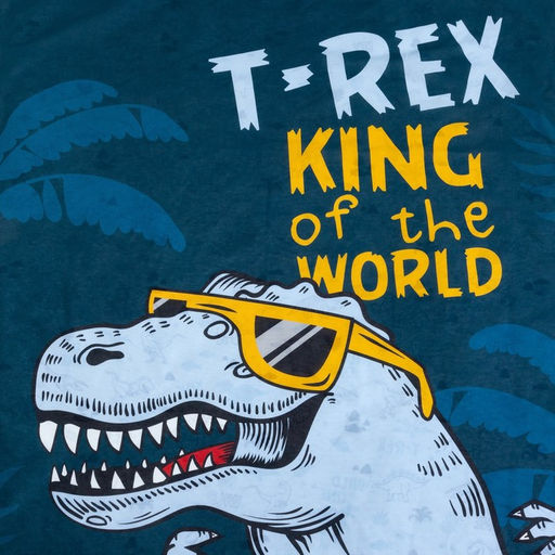 Постельное бельё 1.5-спальное «Этель» T-Rex king, бязь