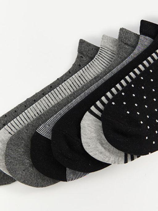 Desenli Erkek Patik ?orap 7li - Waikiki фото 3