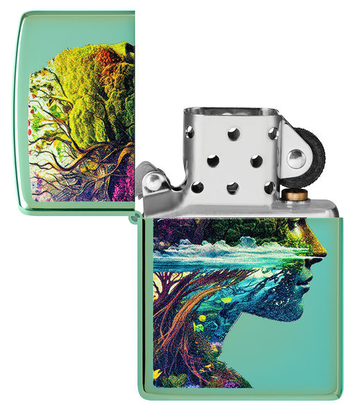 Зажигалка ZIPPO Единение с природой | One with Nature 46233  фото 4