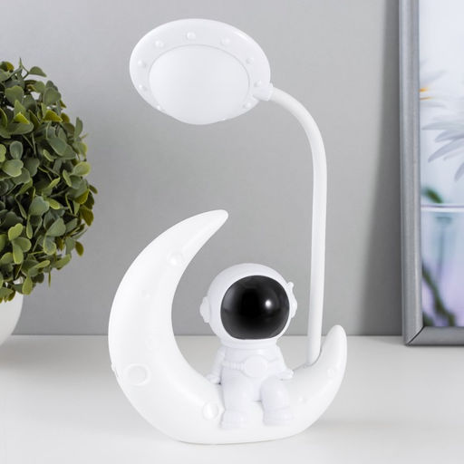 Настольная лампа «Астронавт на луне» LED 3 Вт USB АКБ 13×5×26 см