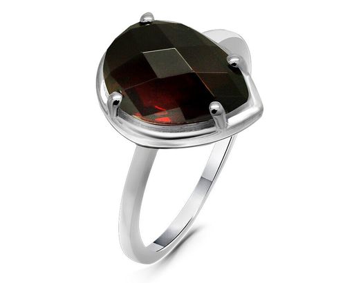 Кольцо из серебра гранат, Мигель