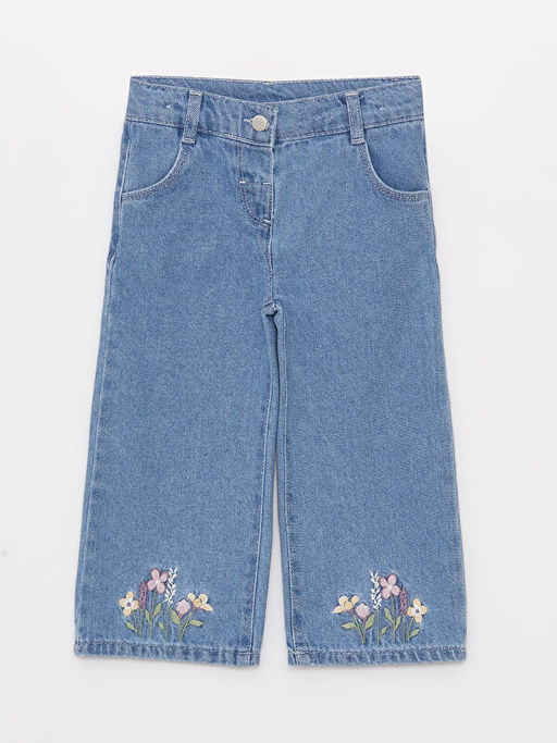 Nak?? Detayl? K?z Bebek Jean Pantolon - Waikiki фото 3
