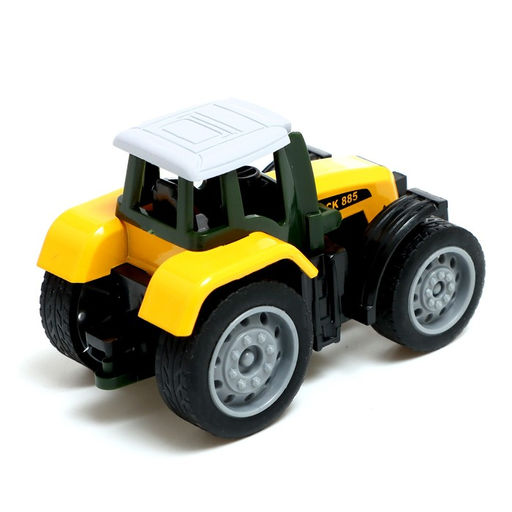 Трактор металлический Фермер, цвет МИКС - Simaland фото 3