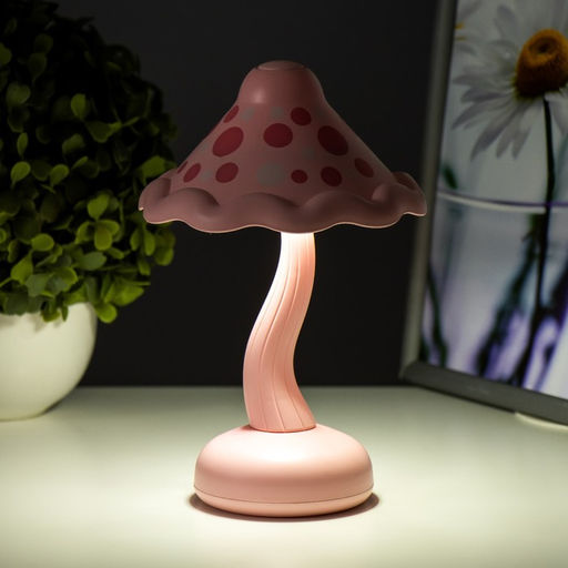 Ночник «Гриб» LED 2 Вт USB АКБ МИКС 13×13×21 см RISALUX