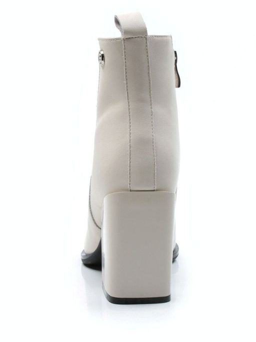01-PCG267-2 LT.BEIGE Ботинки демисезонные женские (натуральная кожа, байка) - Фабричный китай фото 8