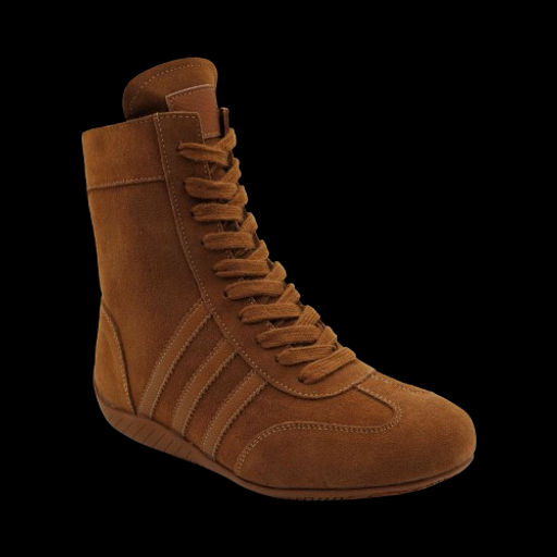 Ботинки из натуральной кожи P-MR22-5 коричневые - Ahgel stars фото 6