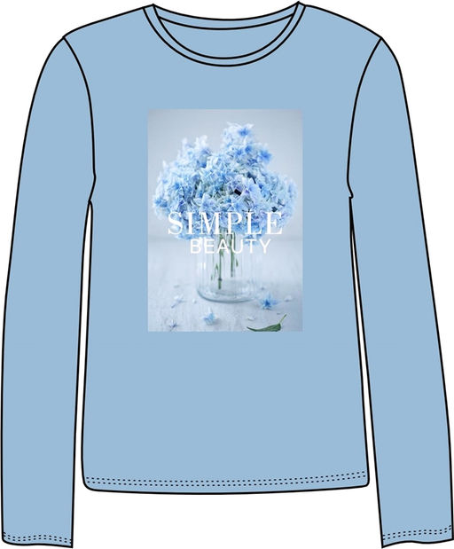 лонгслив 1ЖДЛД4037001 - Апрель фото 4