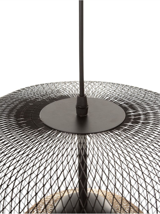 Светильник потолочный BayerLux Margarethe, 1×40 Вт, Е27, черный/золото, 35×35×36 см