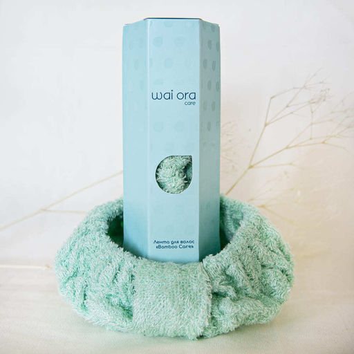 Лента для волос Bamboo Care (Мятный) - Wai ora фото 10