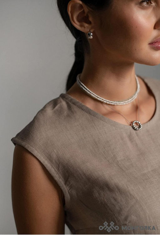 Блузка из 100% льна премиального качестваВарна - Vals фото 6