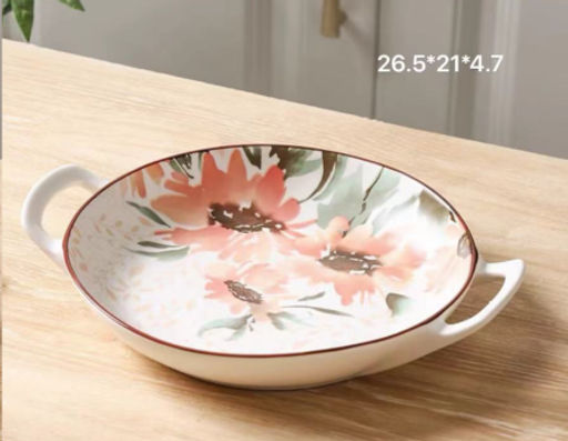 Блюдо 26,5х21 см / RT-7036 /уп 48/