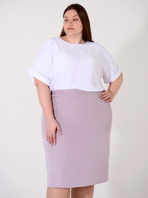 Юбка прямая бренда ALMOND летняя повседневная