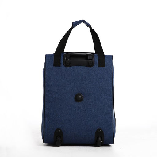 Чемодан на молнии, цвет синий - Simaland фото 5