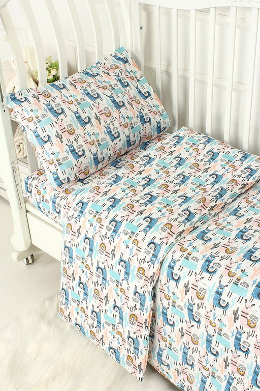 КПБ с простыней на резинке КПБ-ПР/ламы