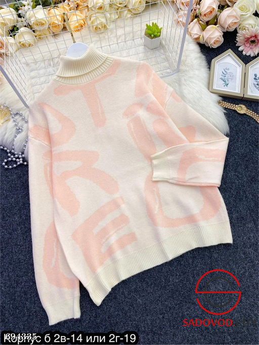 Пуловер женский с принтом - Bruno фото 5