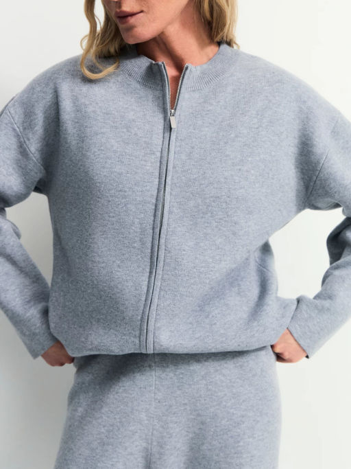 Оверсайз джемпер на молнии / Zarina фото 3