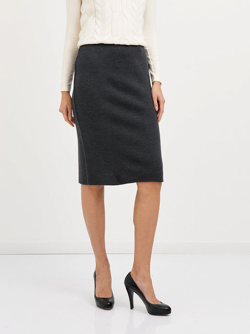 юбка длины миди в сером цвете - Glenfield фото 4