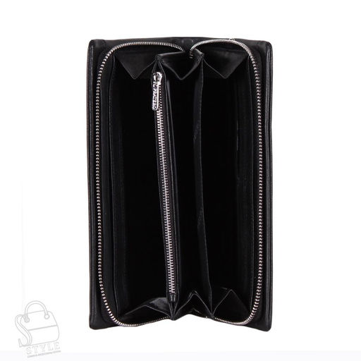 Клатч мужской кожаный 20912 black Pratero