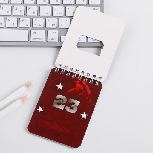 Цена за 10 шт. Блокнот 32 л. 7.5?10 см 23 февраля - Artfox фото 3