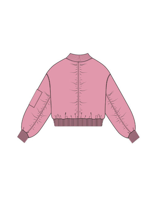 PlayToday / Куртка текстильная для девочек (бомбер)  фото 12