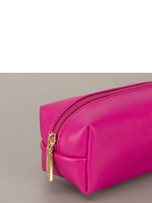 LACCOMA косметичка Гретта-Ф826-фуксия эко кожа хлопок  фото 3