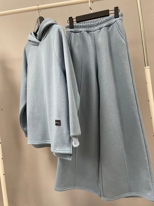 507 Костюм с толстовкой, начес, блюстоун - Knitka wear фото 5