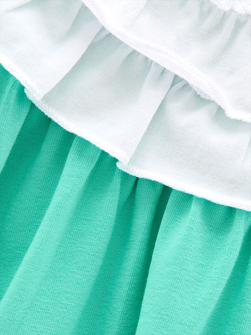 Футболка для девочки UD 0719 св.зеленый - Mini maxi фото 3