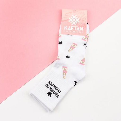 Цена за 2 шт. Носки женские новогодние новогодние KAFTAN Prosecco размер 36-40 (23-25 см)  фото 3